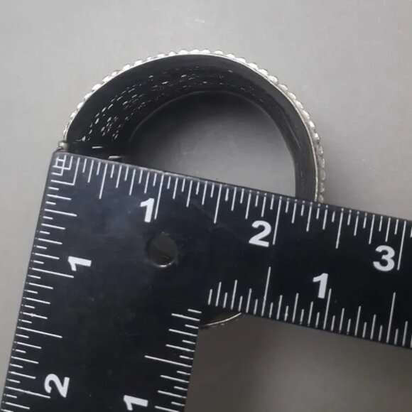 Single Cuff Bracelet, Antique Afghan Cuff, Vintage Afghan Handcuff Bracelet - Picture 3 of 5